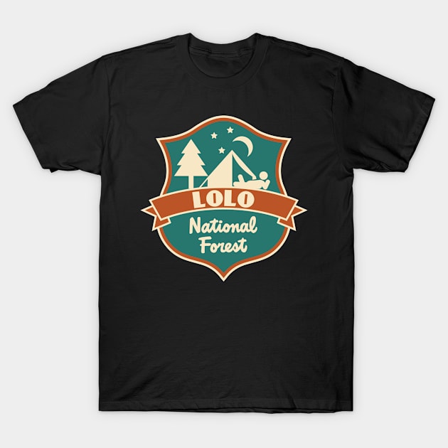 Lolo National Forest (AA) T-Shirt by nationalforesttees